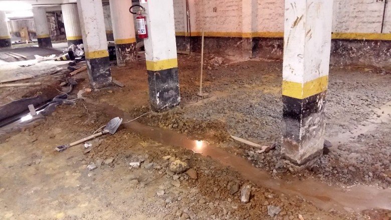 Impermeabilização de cortinas de concreto