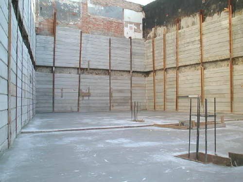 Impermeabilização de cortinas de contenção