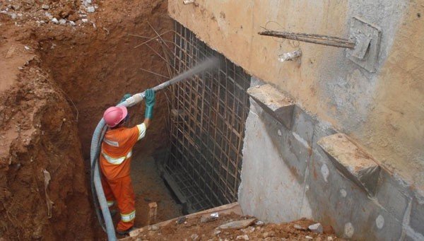 Impermeabilização de cortinas de contenção