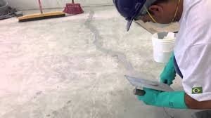 Tratamento de trincas em concreto