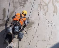 Tratamento de trincas em concreto